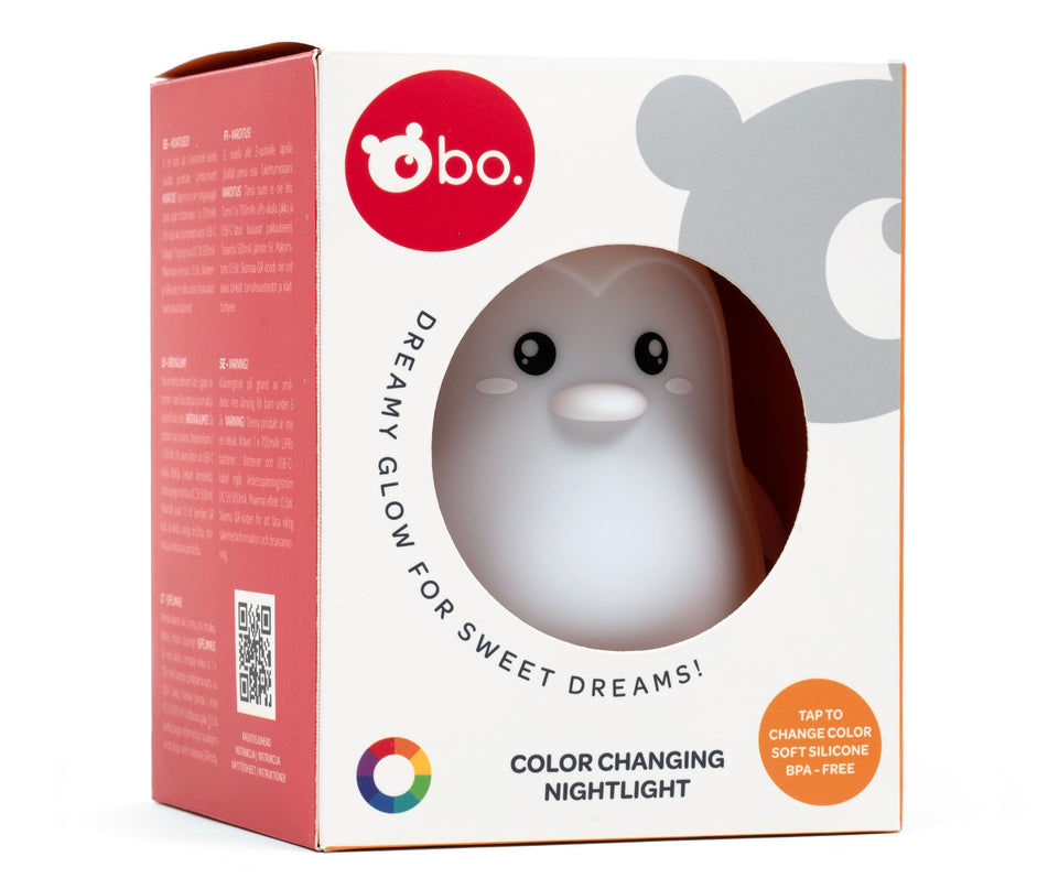 bo. Värvi vahetav öölamp Pingviin