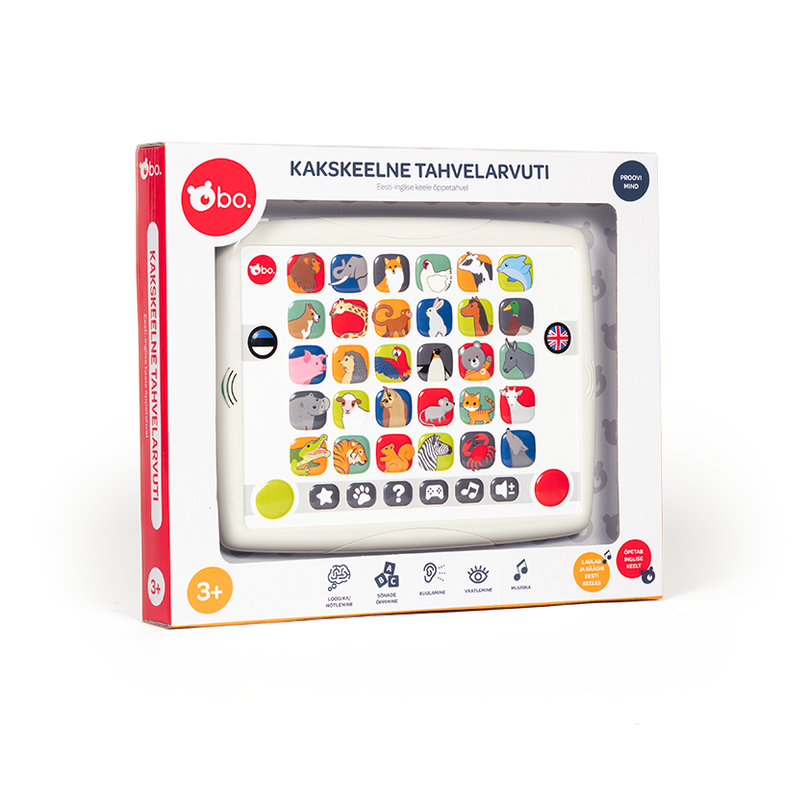 bo. Arendav Mänguasi - Kakskeelne Tahvelarvuti (eesti k.)