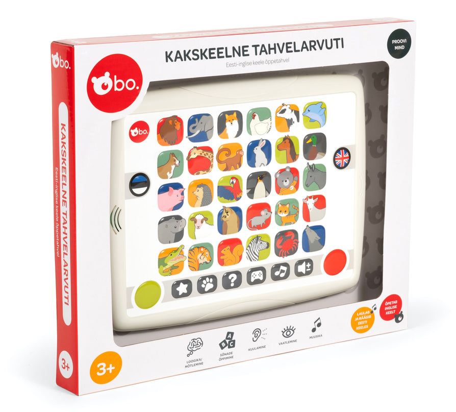 bo. Arendav Mänguasi - Kakskeelne Tahvelarvuti (eesti k.)