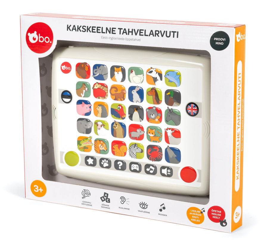 bo. Arendav Mänguasi - Kakskeelne Tahvelarvuti (eesti k.)