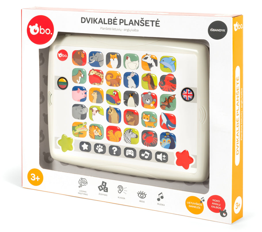 bo. Educational Toy - Bilingual Tablet (Lithuanian lang.)