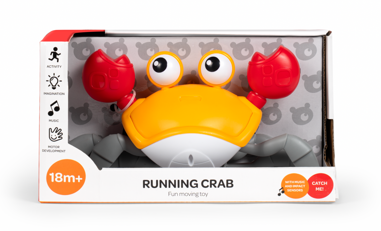 bo. Lõbus Liikuv Mänguasi - Jooksev Krabi