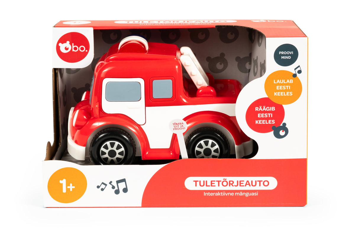 bo. Interaktiivne mänguasi "Tuletõrjeauto" (eesti keeles)
