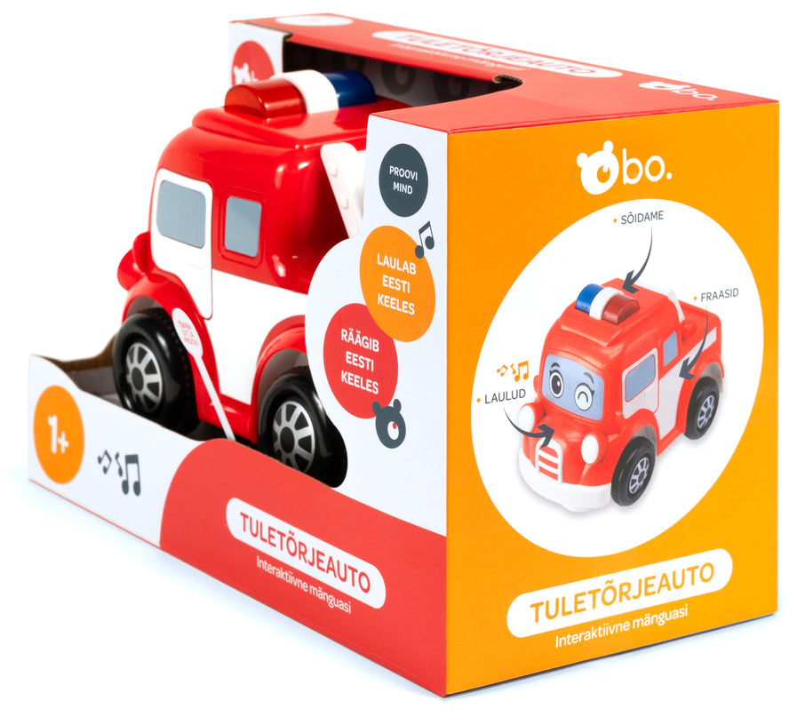 bo. Interaktiivne mänguasi "Tuletõrjeauto" (eesti keeles)