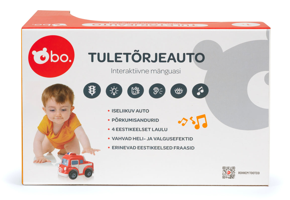 bo. Interaktiivne mänguasi "Tuletõrjeauto" (eesti keeles)