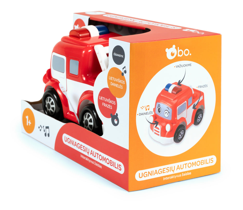bo. Interactive fire engine (in Lithuanian lang.)