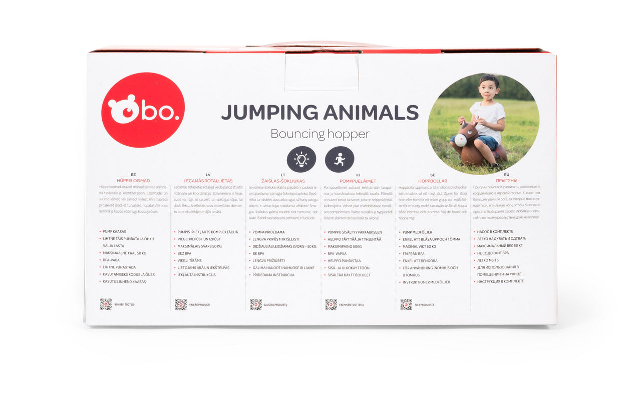 bo. Hüppeloom - Valge koer