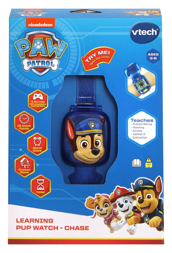VTECH PAW PATROL Arendav mänguasi Chase kell (inglise keeles)