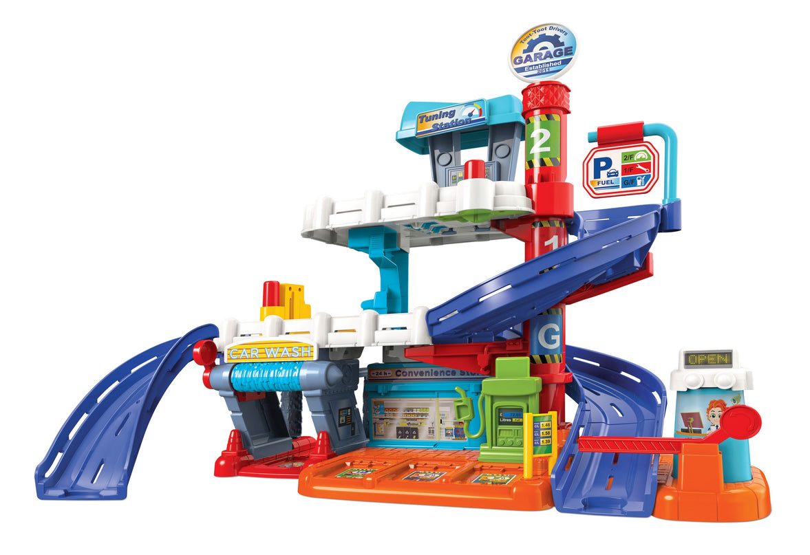 VTECH Toot-Toot remondi- ja garaažikomplekt