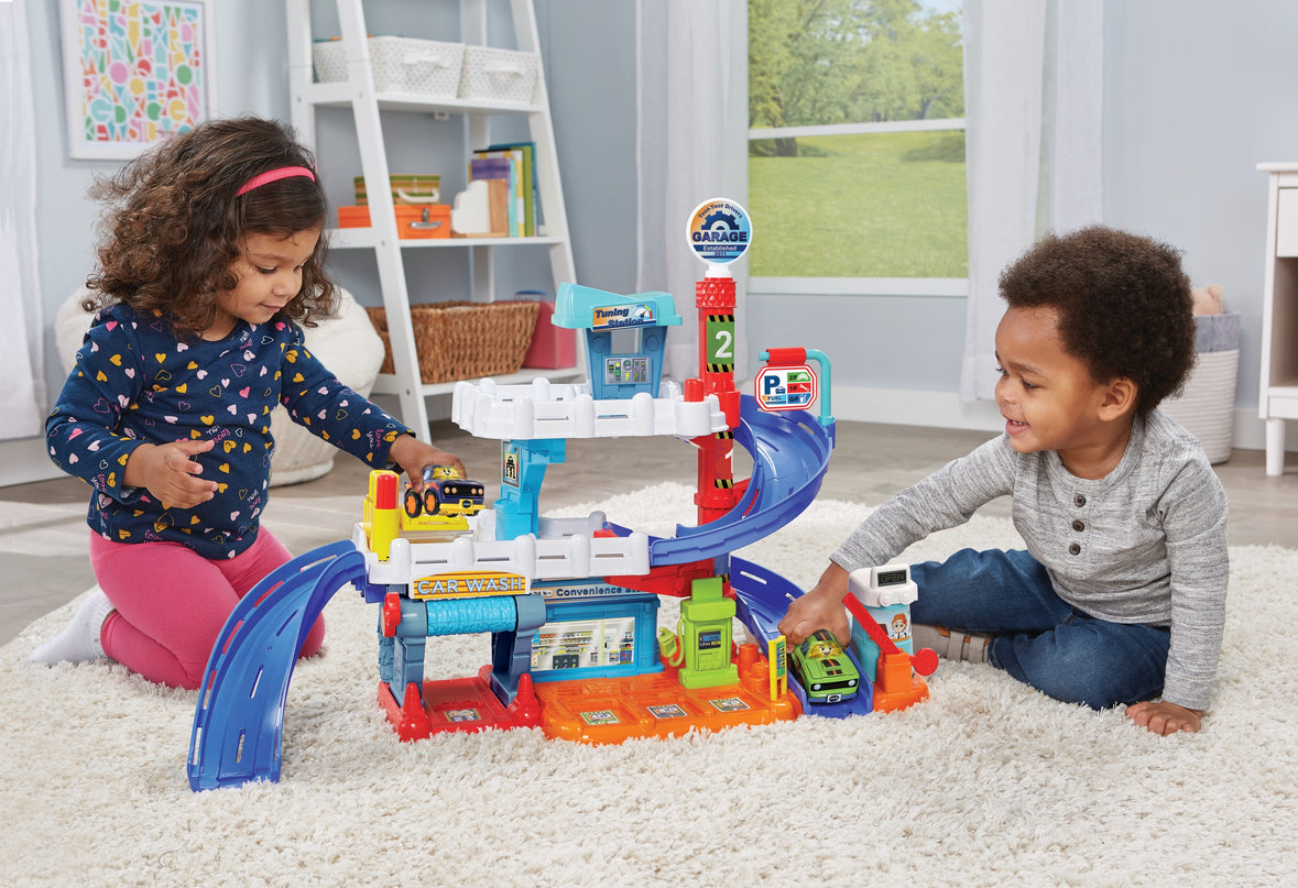 VTECH Toot-Toot remondi- ja garaažikomplekt