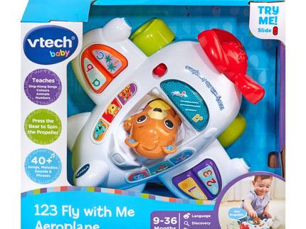 VTECH 123 Lenda minuga mängulennuk