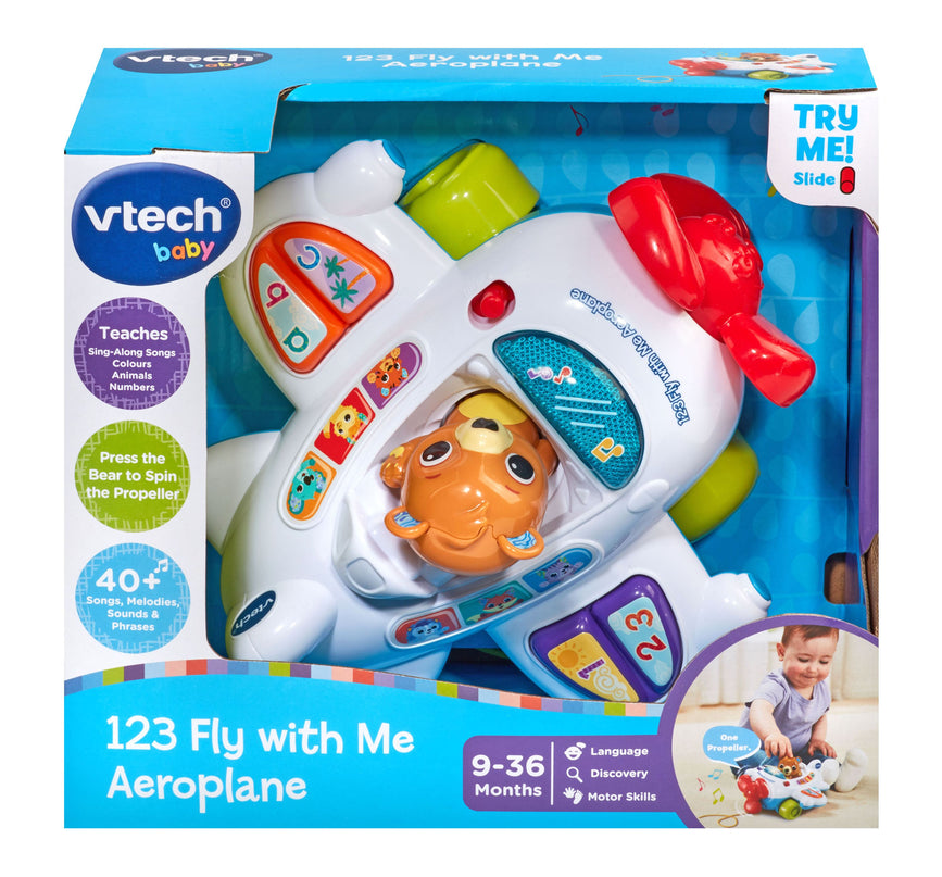 VTECH 123 Lenda minuga mängulennuk