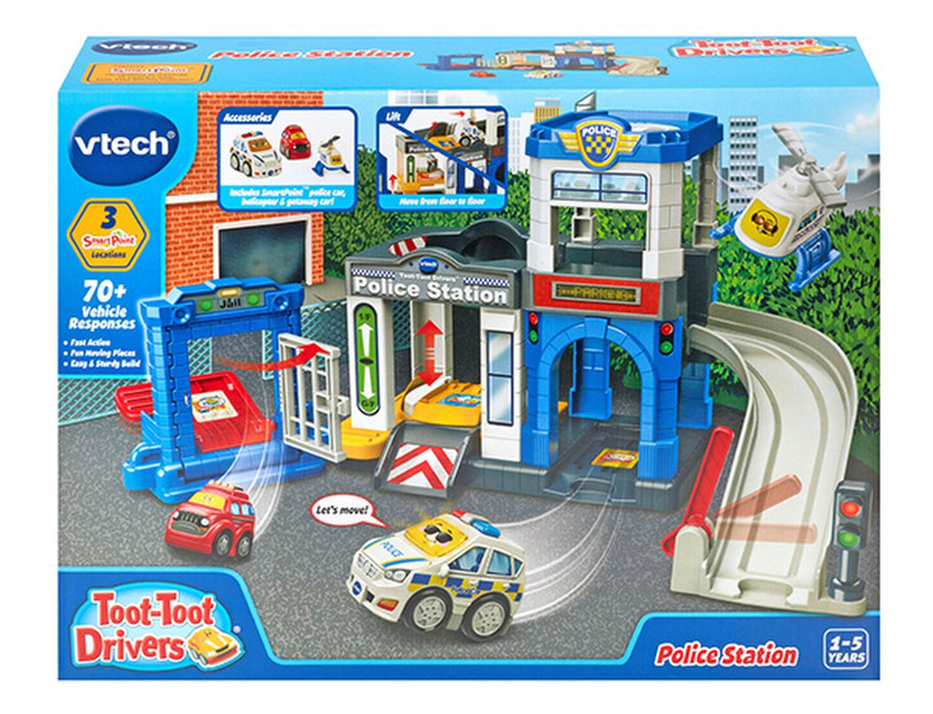VTECH Toot-Toot politseijaam mängukomplekt