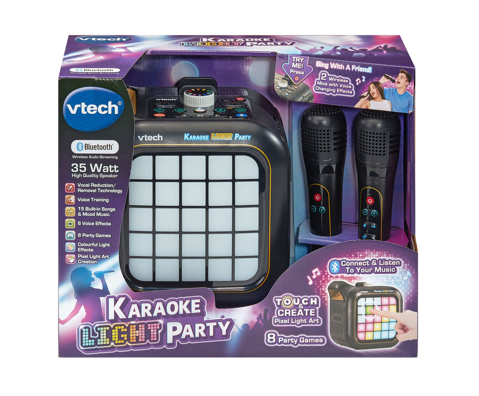 VTECH Bluetooth karaokekõlar valgusefektidega
