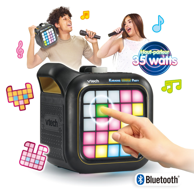VTECH Bluetooth karaokekõlar valgusefektidega