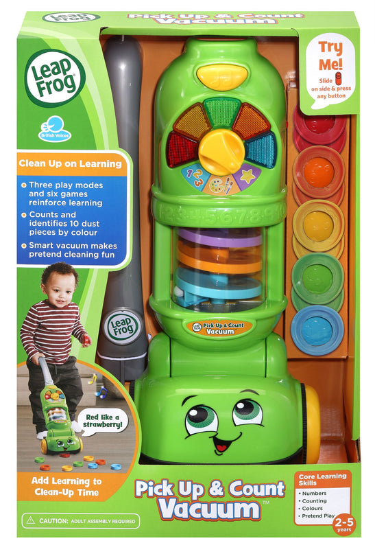 VTECH Arendav mänguasi Korja ja loe tolmuimeja (inglise keeles)