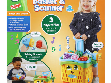 VTECH Arendav mänguasi Ostukorv ja skänner (inglise keeles)