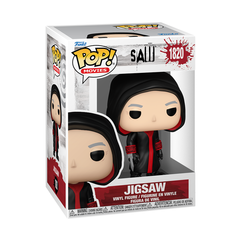FUNKO POP! Vinyl figuur: Saw - Jigsaw (w/ Chase)