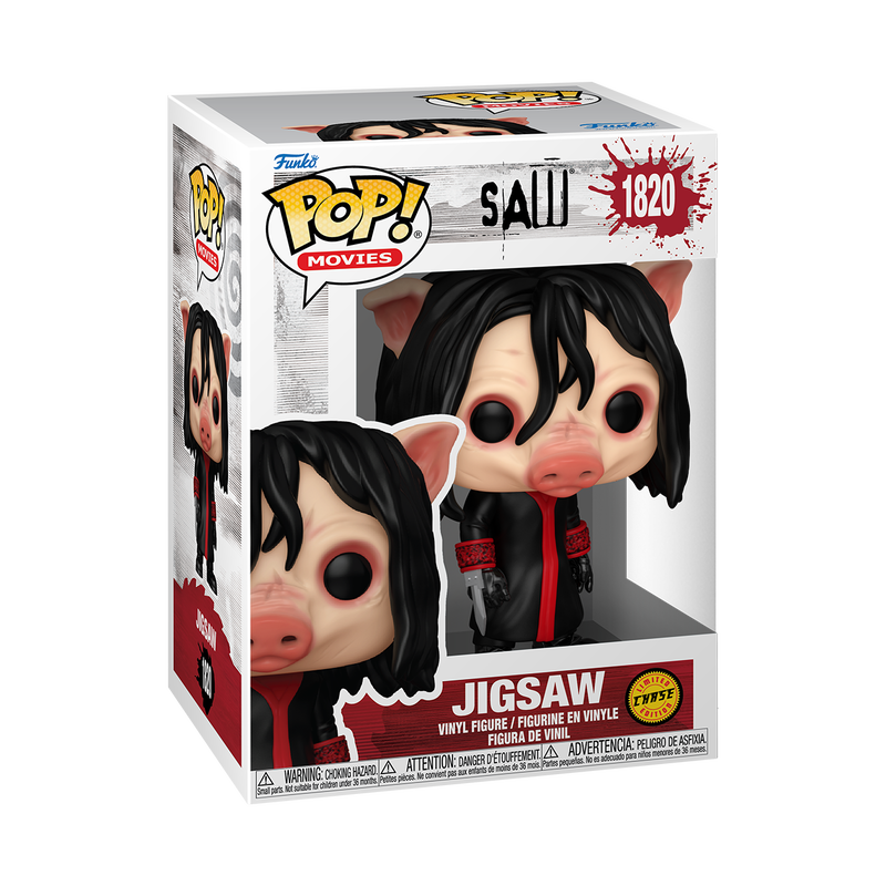 FUNKO POP! Vinyl figuur: Saw - Jigsaw (w/ Chase)