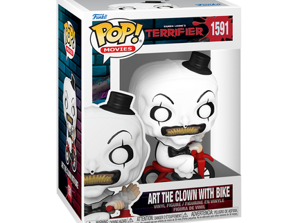 FUNKO POP! vinüülfiguur: Terrifier - Art the Clown (jalgrattaga)