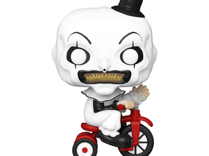 FUNKO POP! vinüülfiguur: Terrifier - Art the Clown (jalgrattaga)