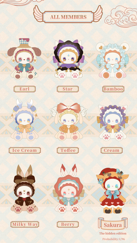 LUCKY EMMA figuuri pimepakk - Secret Forest Tea Party