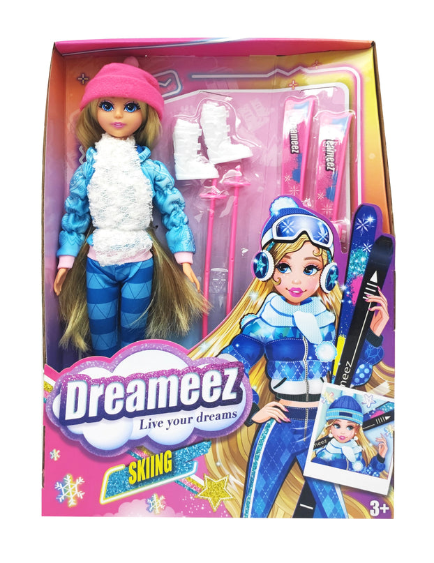 DREAMEEZ nukk lisatarvikutega Suusakomplekt