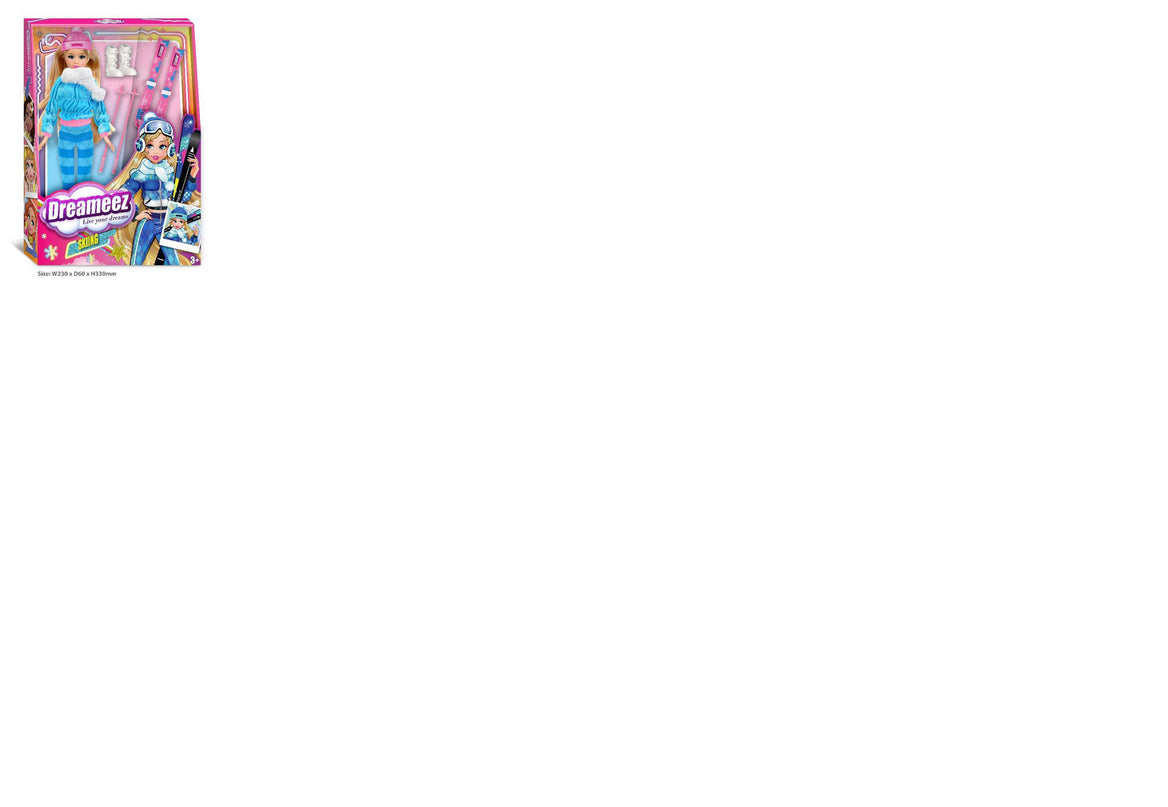 DREAMEEZ nukk lisatarvikutega Suusakomplekt