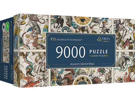 TREFL Prime pusle Muistsed kaardid, 9000 osa