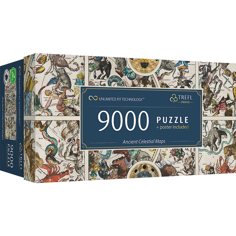 TREFL Prime pusle Muistsed kaardid, 9000 osa