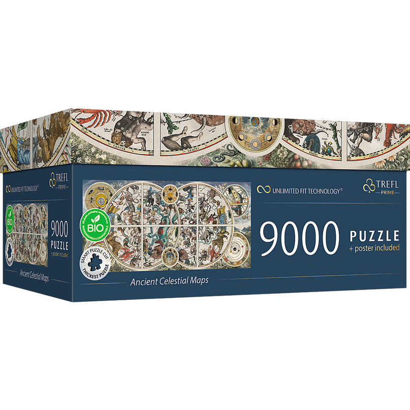 TREFL Prime pusle Muistsed kaardid, 9000 osa