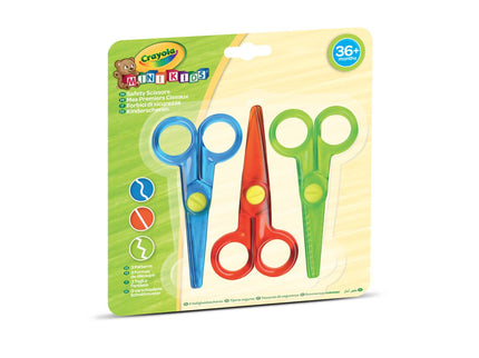 CRAYOLA MINIKIDS käärid 3tk