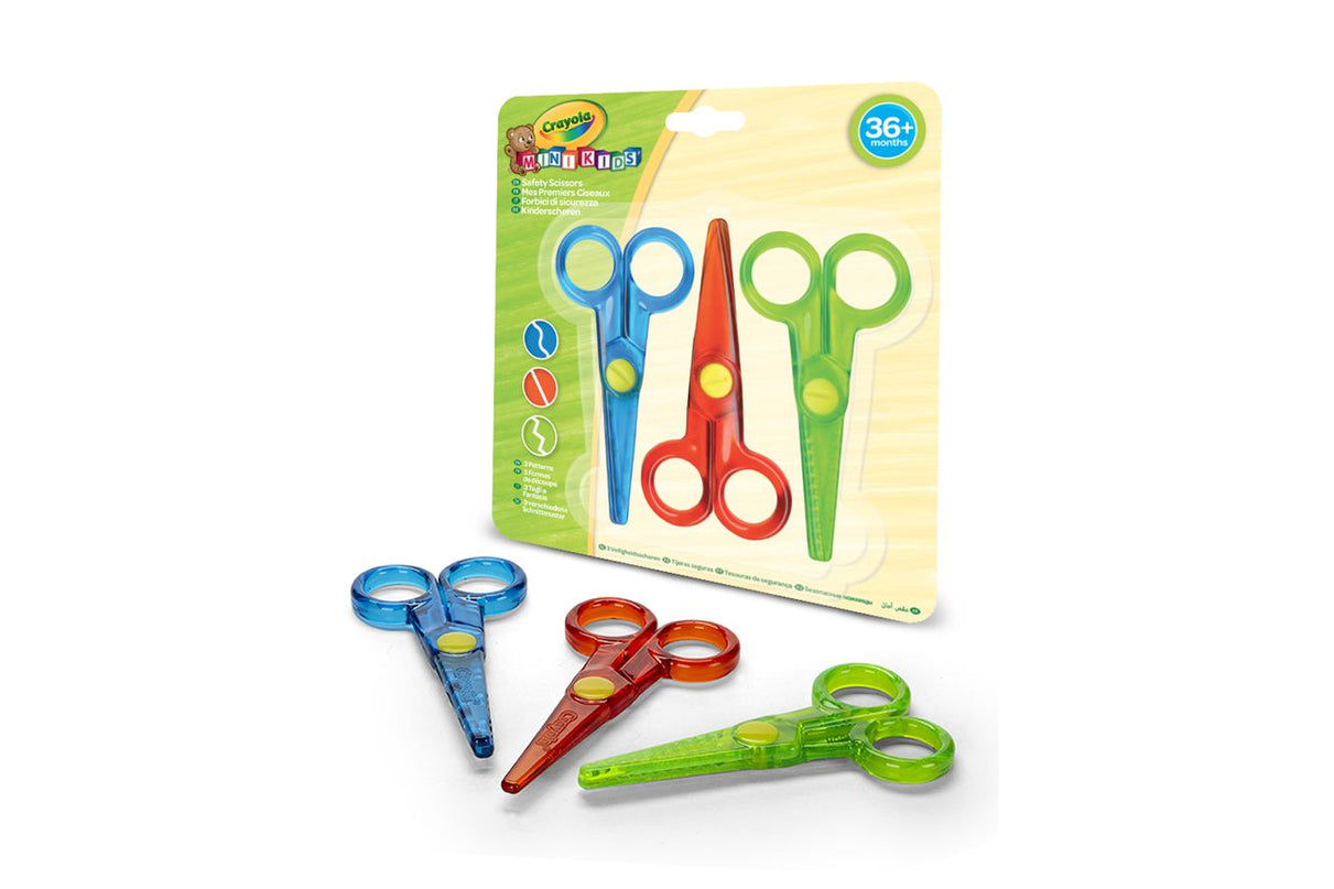 CRAYOLA MINIKIDS käärid 3tk