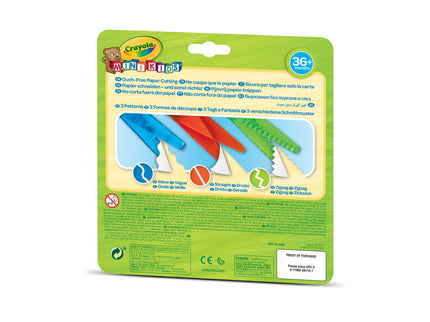 CRAYOLA MINIKIDS käärid 3tk