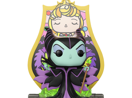 FUNKO POP! Deluxe Vinyl Figuur: Disney: Sleeping Beauty - Maleficent (Princess Aurora Stained Glass)