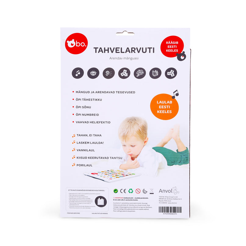 bo. Arendav tahvelarvuti, eesti keeles