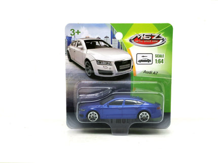 MSZ metallist mudelauto Audi A7, skaala 1:64