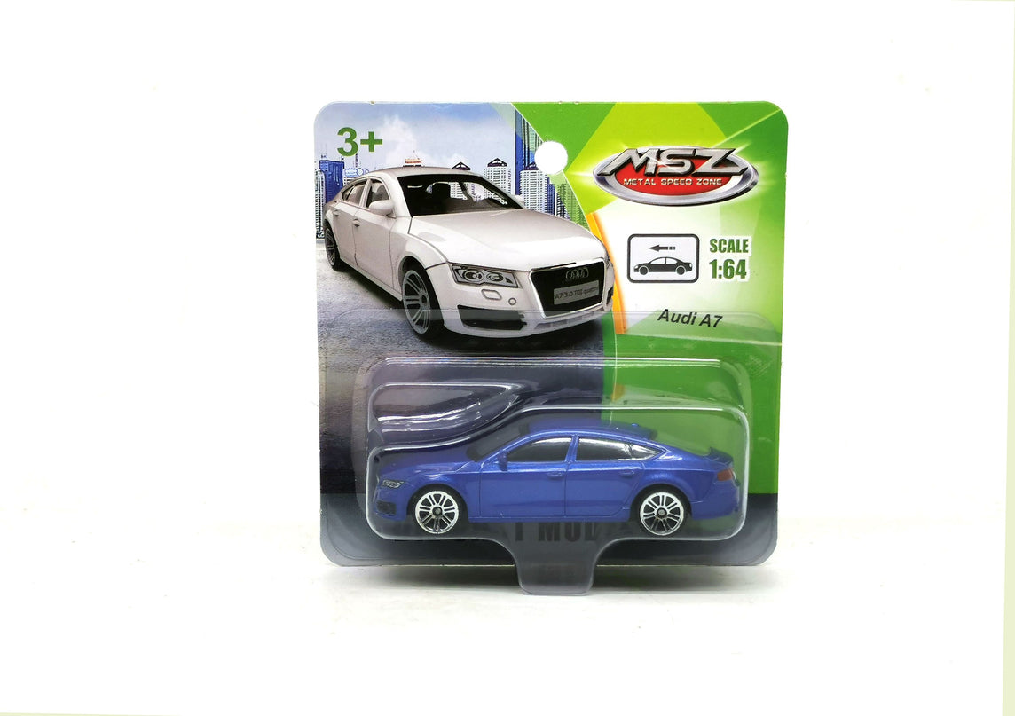 MSZ metallist mudelauto Audi A7, skaala 1:64