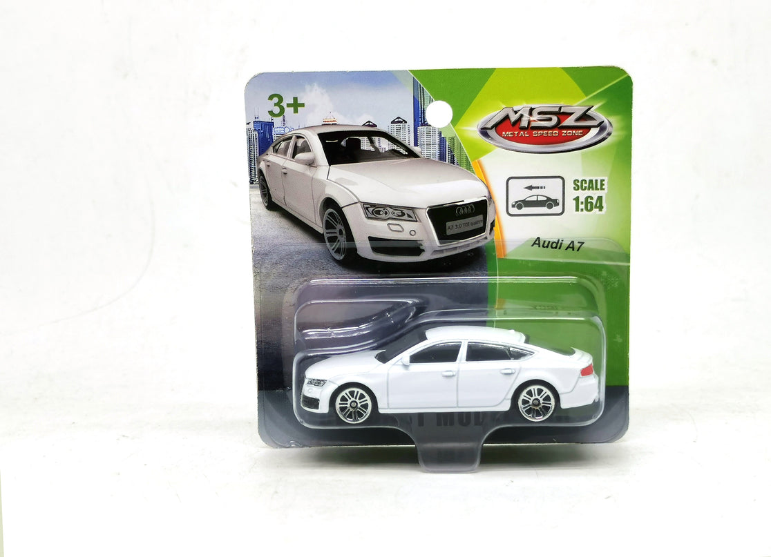 MSZ metallist mudelauto Audi A7, skaala 1:64
