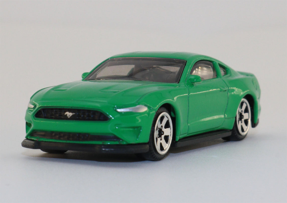 MSZ metallist mudelauto 2018 Ford Mustang GT, skaala 1:64