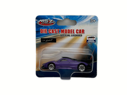 MSZ metallist mudelauto Pagani Zonda Revolucion, skaala 1:64