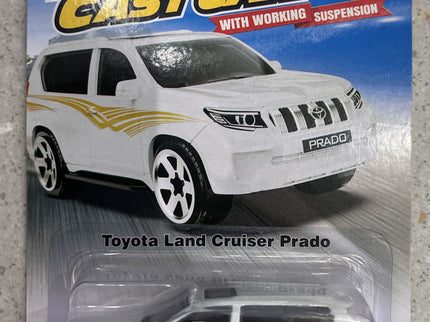 MSZ metallist mudelauto Toyota Land Cruiser Prado, skaala 1:64