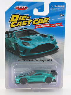 MSZ metallist mudelauto Aston Martin Vantage GT3, skaala 1:64