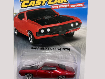 MSZ metallist mudelauto 1970 Ford Torino Cobra, skaala 1:64