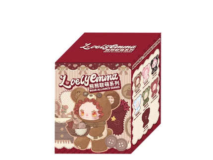 LUCKY EMMA Lovely Emma pehme võtmehoidja pimepakk - Bear Alliance Series