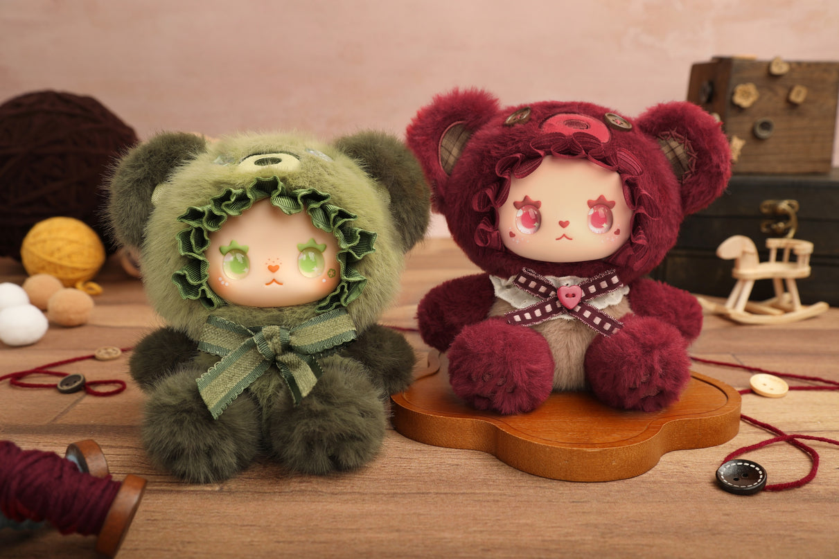 LUCKY EMMA Lovely Emma pehme võtmehoidja pimepakk - Bear Alliance Series