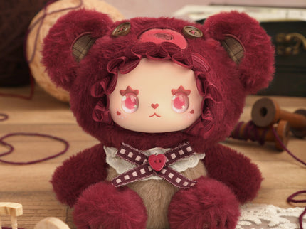 LUCKY EMMA Lovely Emma pehme võtmehoidja pimepakk - Bear Alliance Series