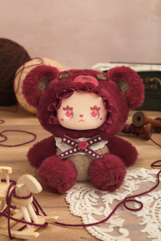 LUCKY EMMA Lovely Emma pehme võtmehoidja pimepakk - Bear Alliance Series