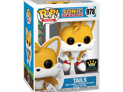 FUNKO POP! Vinyl figuur: Sonic - Tails (w/Chase, flocked)