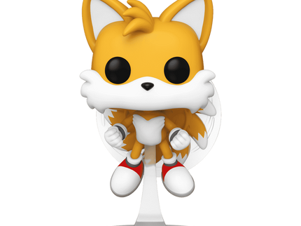FUNKO POP! Vinyl figuur: Sonic - Tails (w/Chase, flocked)